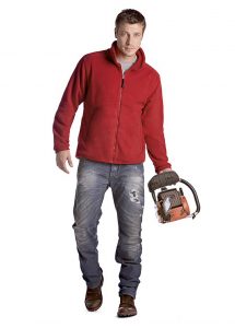 Veste micro-polaire pour jardinier